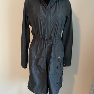Women's Athleta Black Hooded Jacket